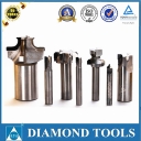 DKD08L15-2Z PCD end mill Diamond end milling cutter
